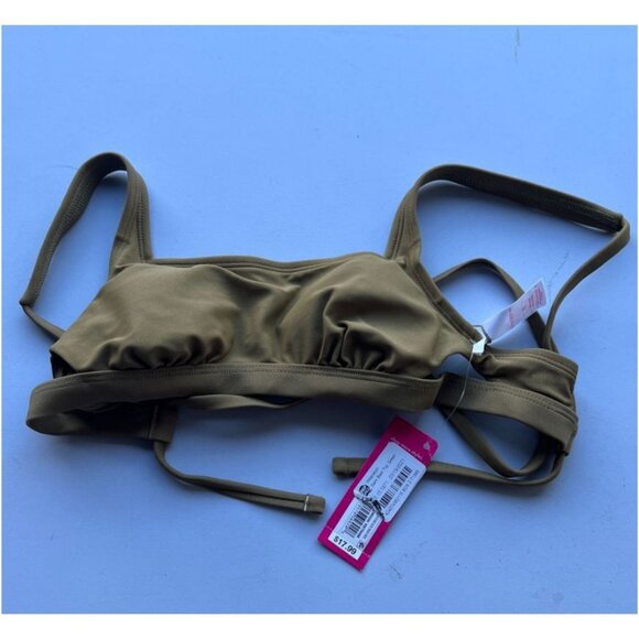 Xhilaration Bundle Juniors Bikini Top Army Green & Black Size XS/S - Picture 4 of 10